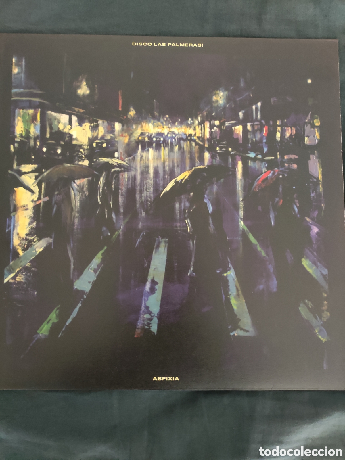 Discos de vinilo: LP Disco Las Palmeras! Asfixia - Foto 1