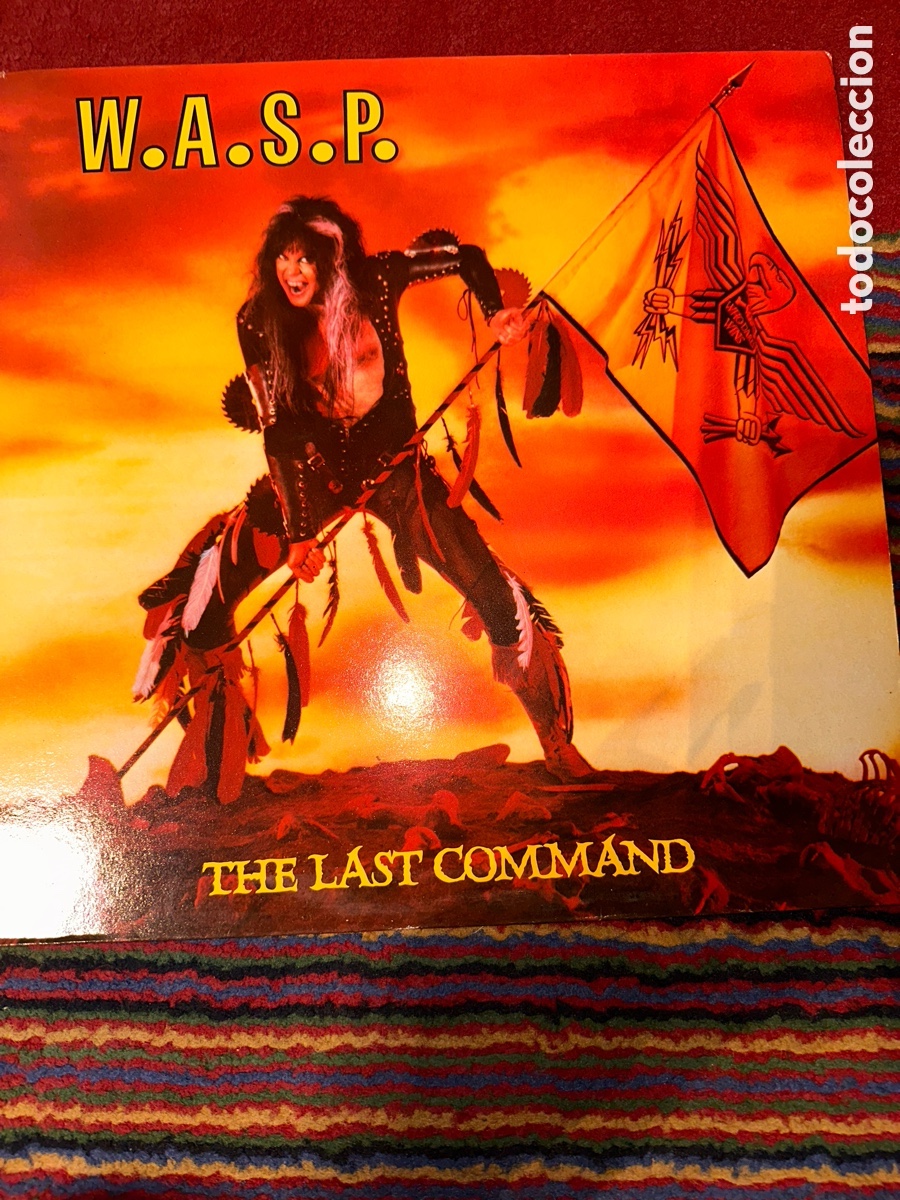 Discos de vinilo: WASP W.A.S.P - The last command LP - Foto 1