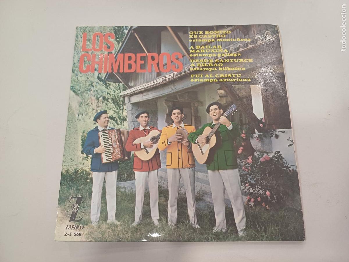 Discos de vinilo: LOS CHIMBEROS/QUE BONITO ES CASTRO/SINGLE. - Foto 1