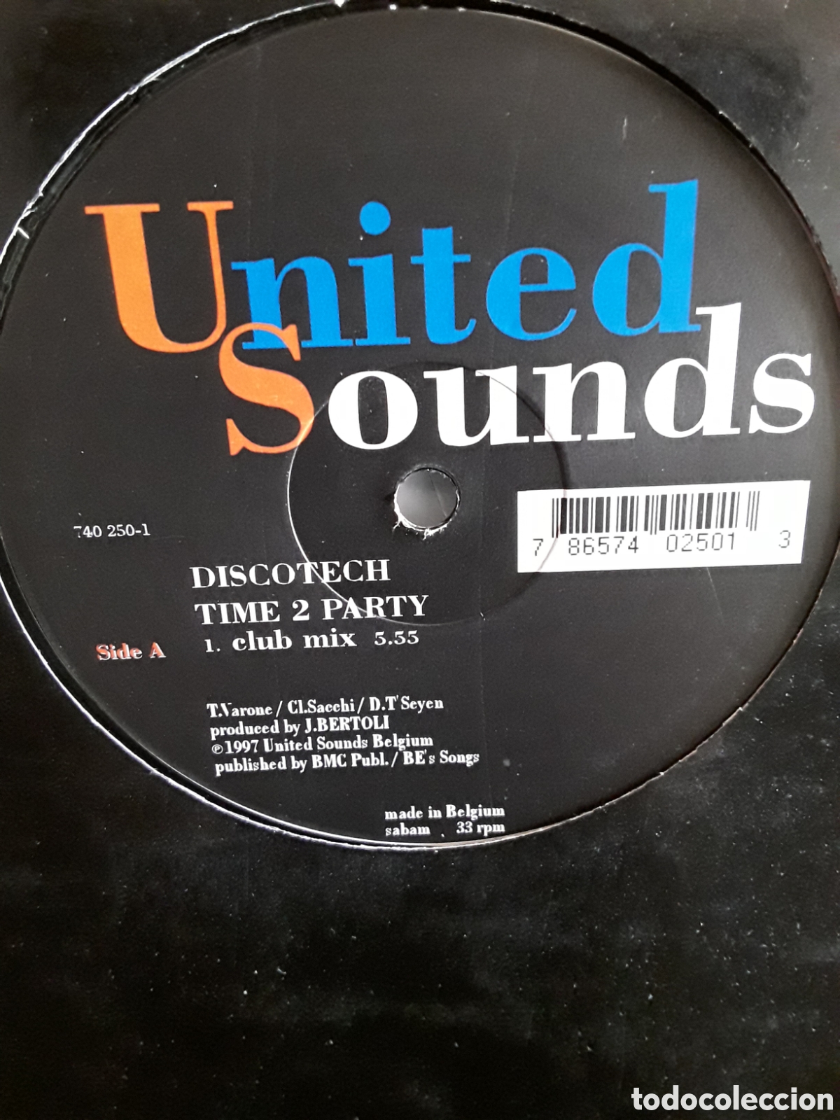 Discos de vinilo: Discotech &lrm;&ndash; Time 2 Party - Foto 1
