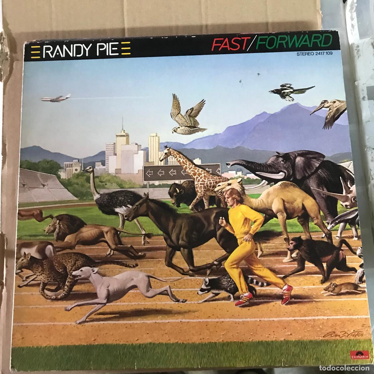 Discos de vinilo: RANDY PIE - FAST / FORWARD - LP POLYDOR ALEMANIA 1977 - Foto 1