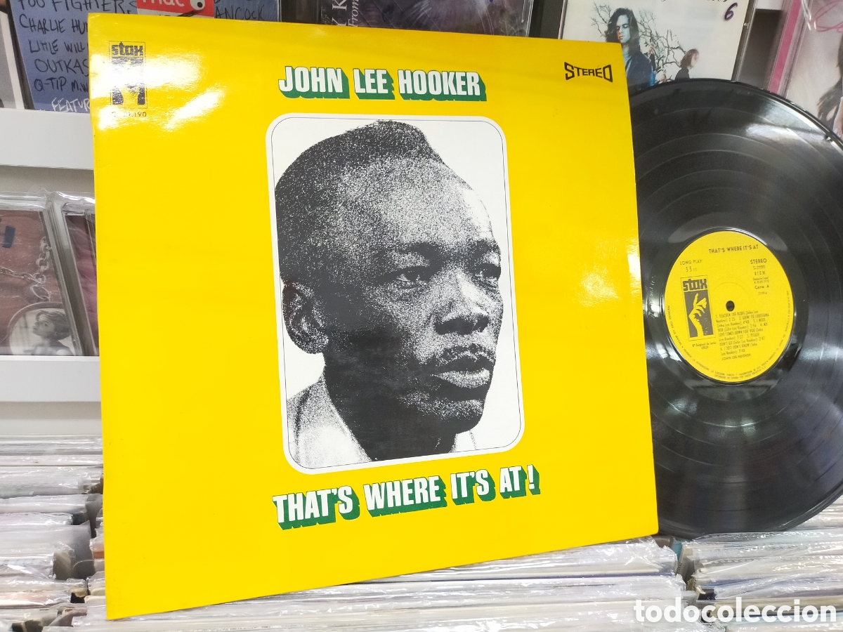 Discos de vinilo: John lee hooker LP thats where its at! Espa&ntilde;a 1970 - Foto 1