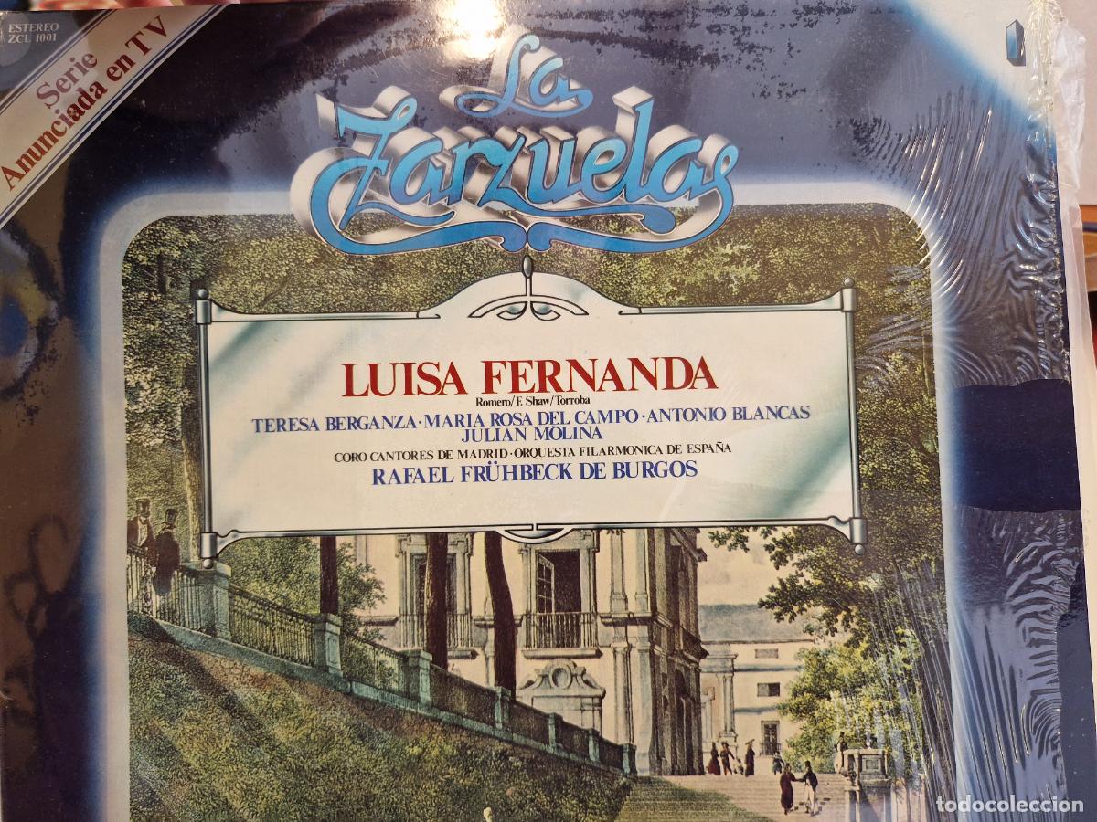Discos de vinilo: LUISA FERNANDA. LA ZARZUELAS. - Foto 2