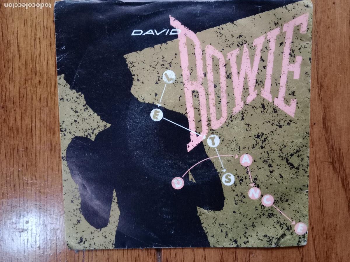 Discos de vinilo: David Bowie - lets dance + cat people (putting out fire) - Foto 1