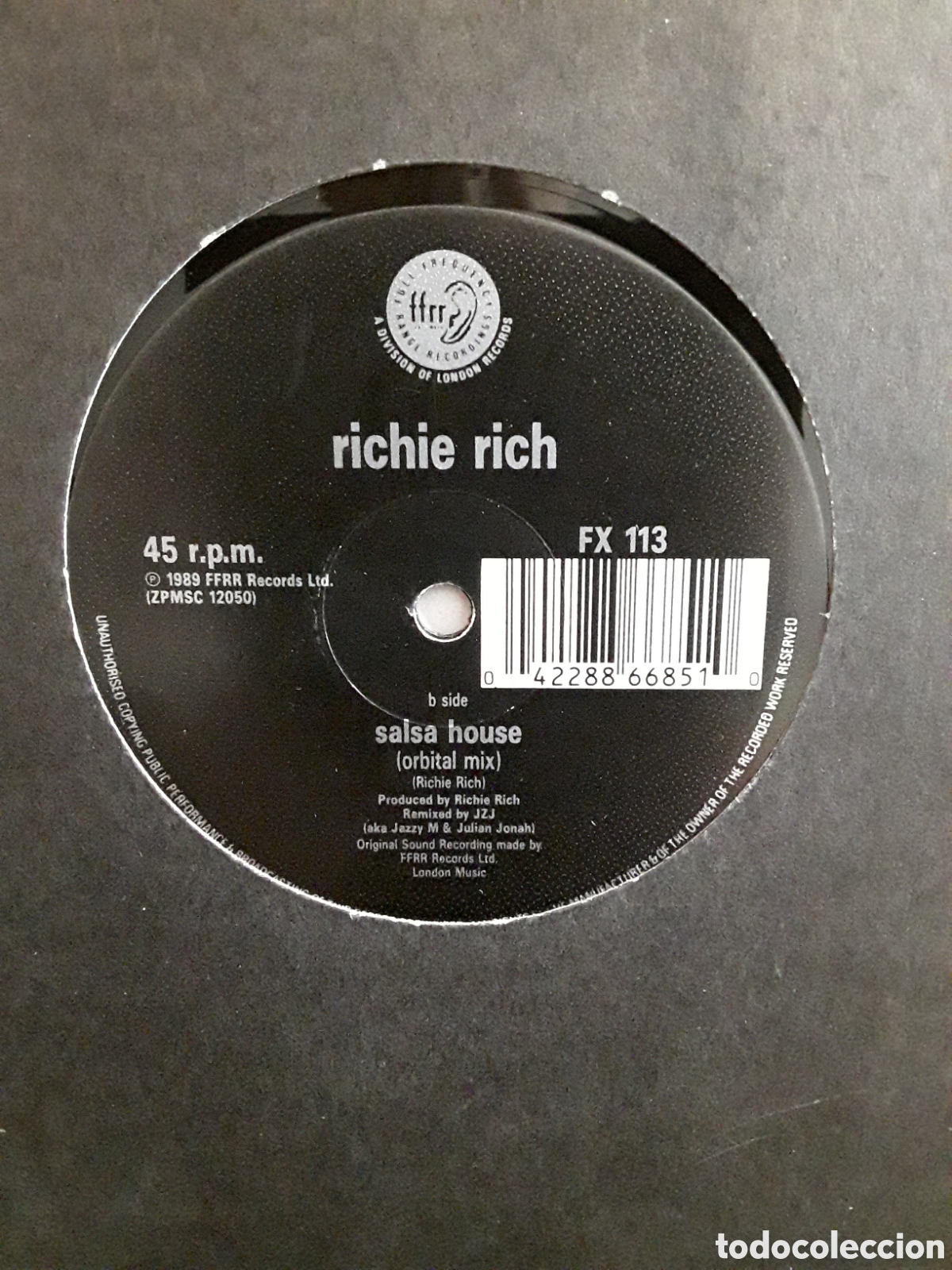 Discos de vinilo: Richie Rich &lrm;&ndash; Salsa House - Foto 2