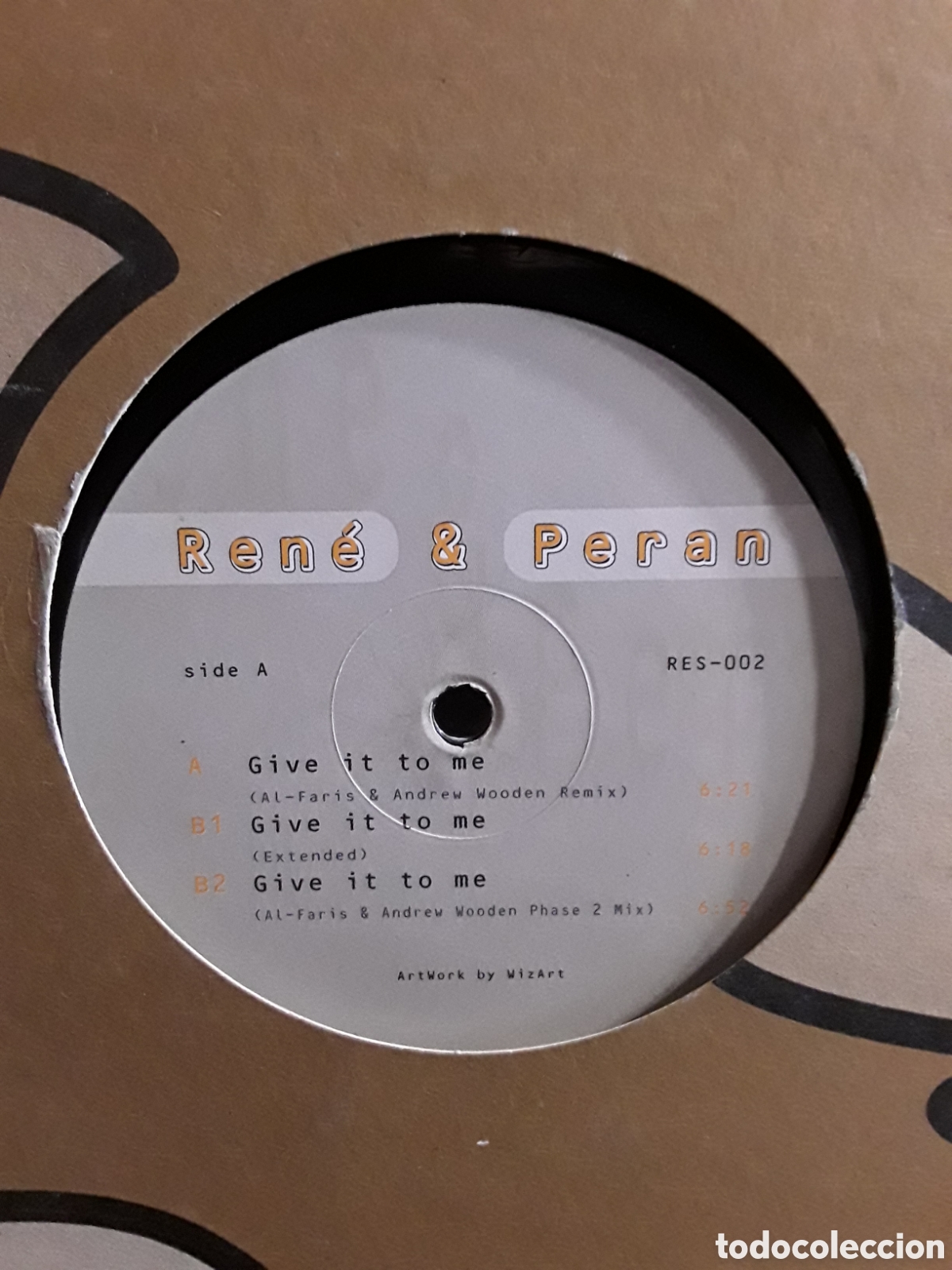 Discos de vinilo: Ren&eacute; & Peran &lrm;&ndash; Give It To Me - Foto 2