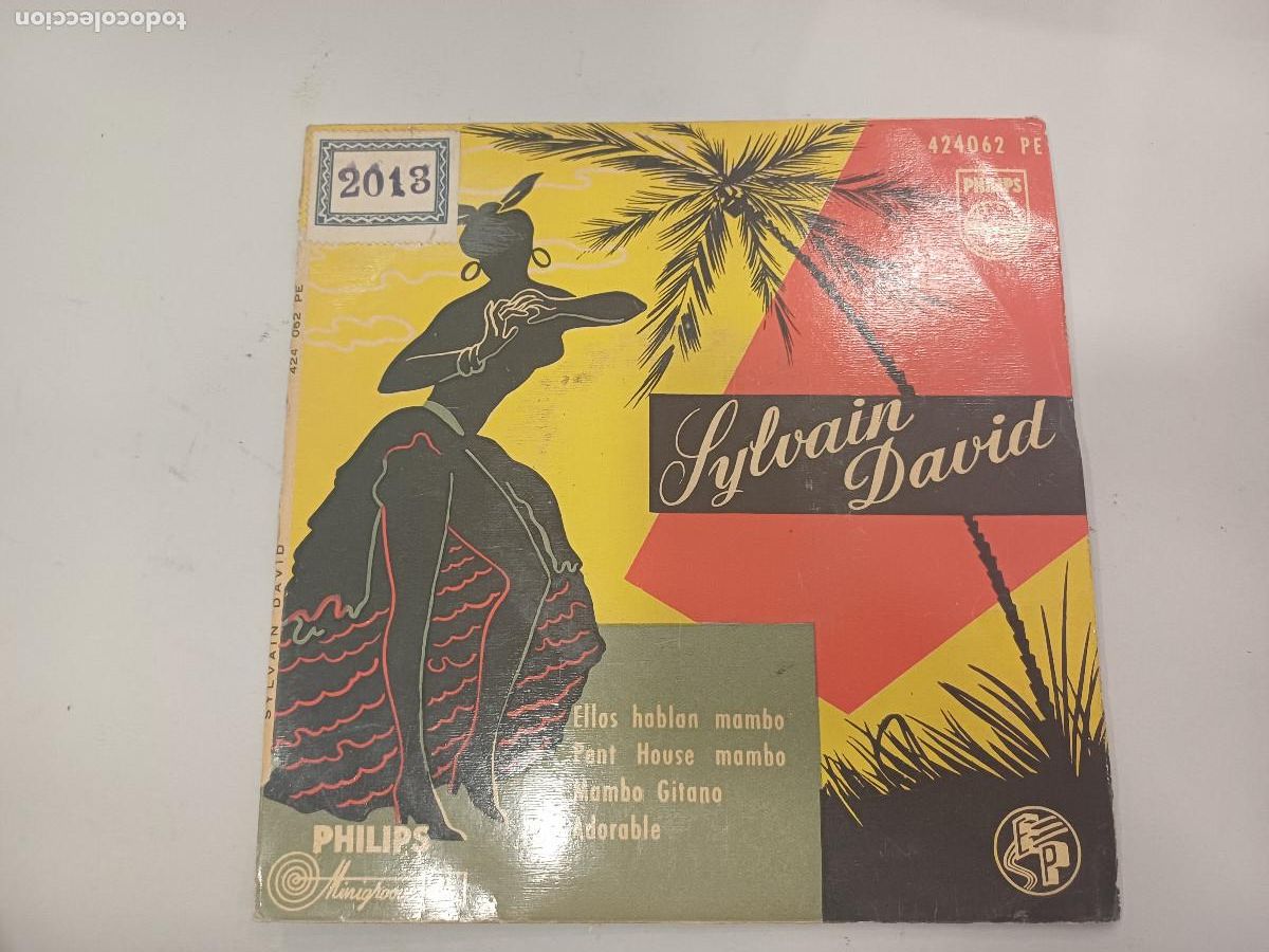 Discos de vinilo: SYLVAIN DAVID/MAMBO GITANO/SINGLE. - Foto 1