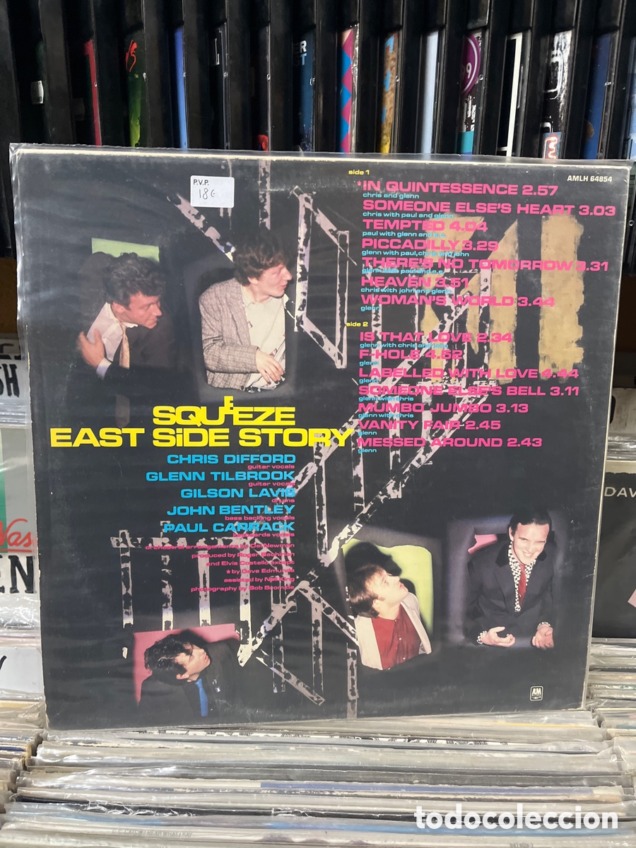 Discos de vinilo: Squeeze eastside story - Foto 2
