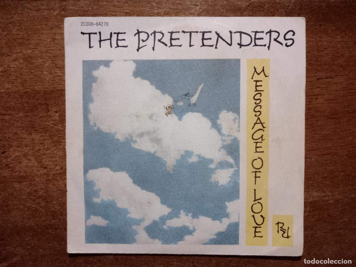 Vinyl records: The Pretenderse - message of love + porcelain