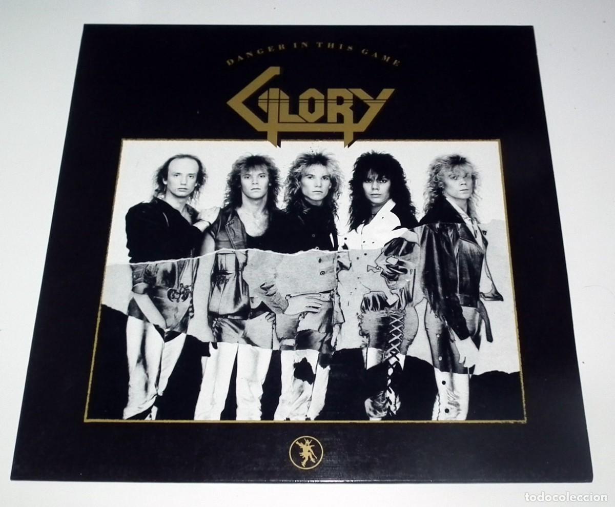 Discos de vinilo: LP GLORY - DANGER IN THIS GAME - Foto 1