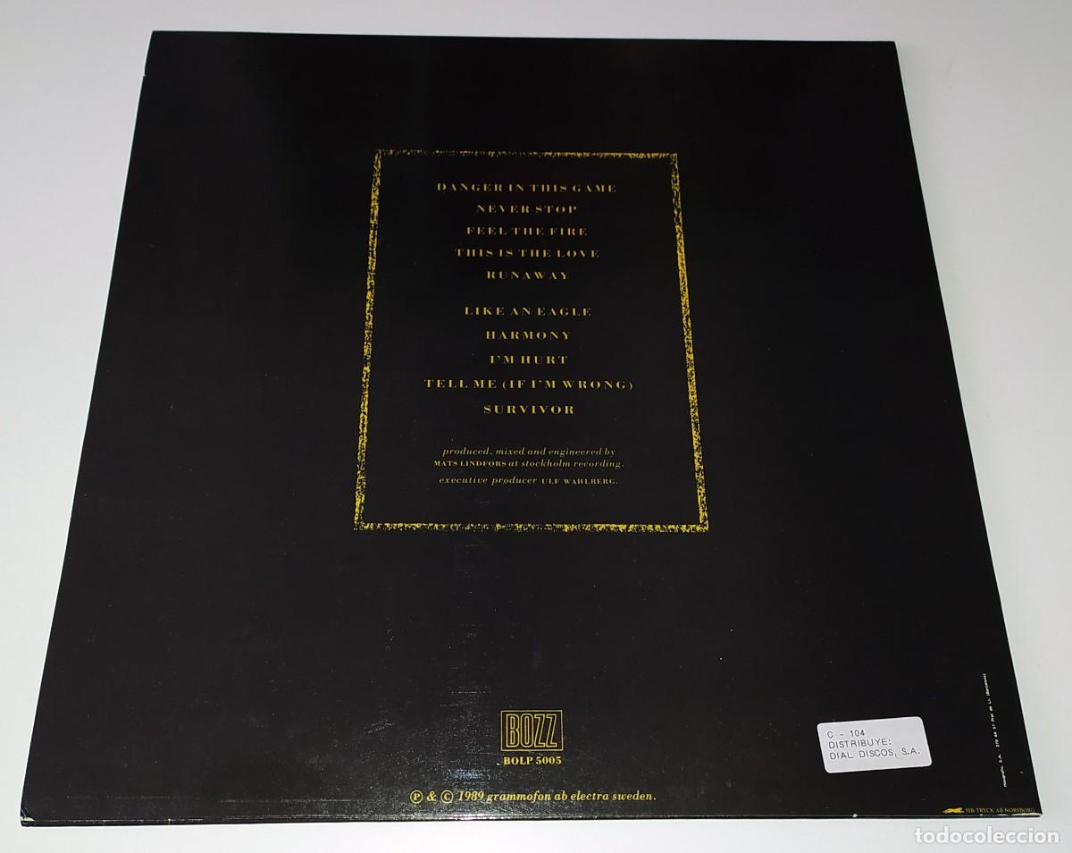 Discos de vinilo: LP GLORY - DANGER IN THIS GAME - Foto 2