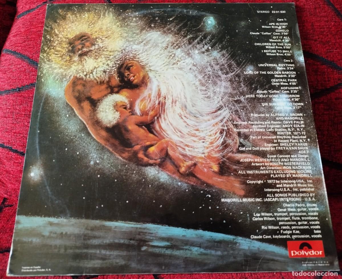 Discos de vinilo: MANDRILL ** Mandrill Is ** VINILO LP ORIGINAL 1972 - Foto 2