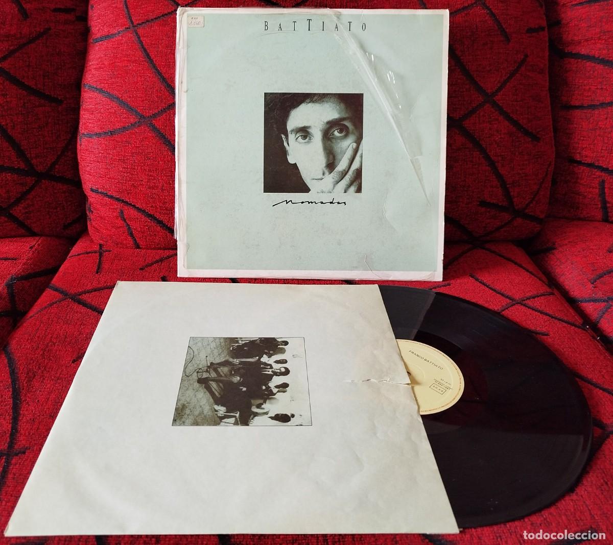 Discos de vinilo: FRANCO BATTIATO ** Nomadas ** VINILO LP ORIGINAL 1987 - Foto 1