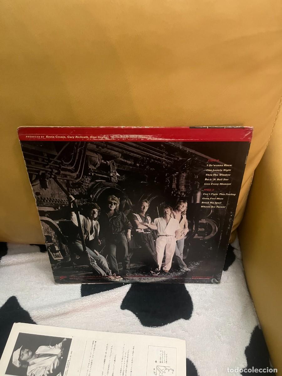 Discos de vinilo: REO Speedwagon Wheels Are Turnin - Foto 3