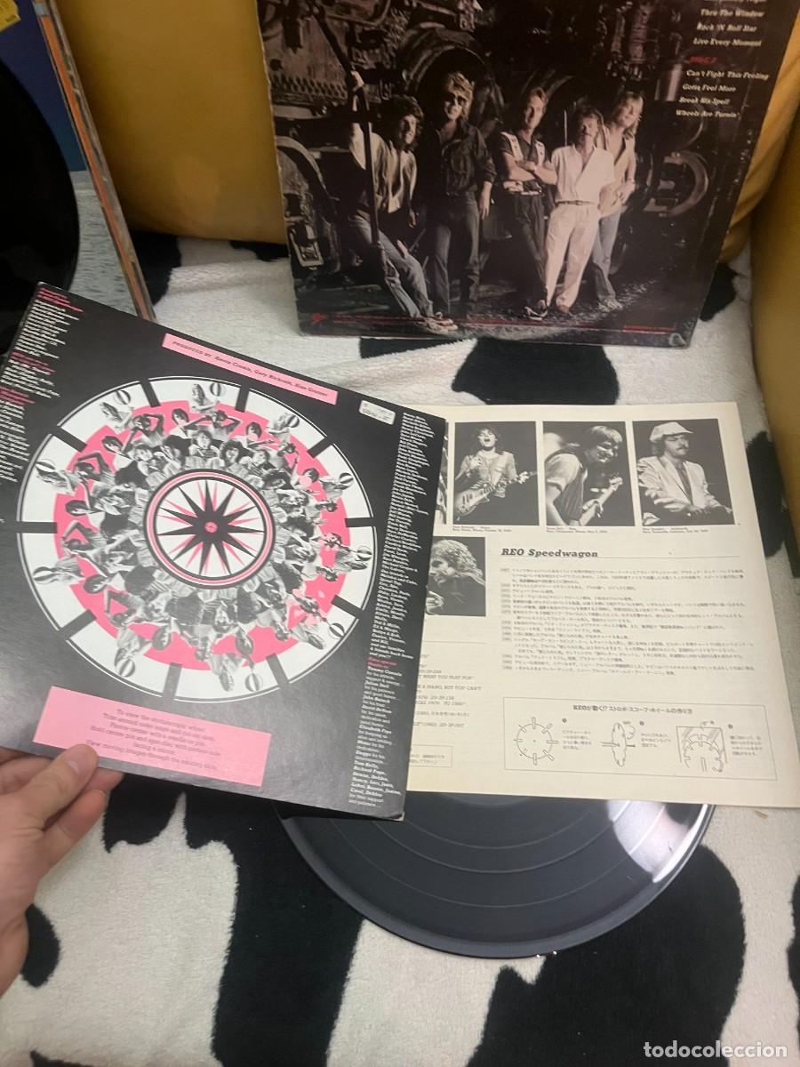 Discos de vinilo: REO Speedwagon Wheels Are Turnin - Foto 4
