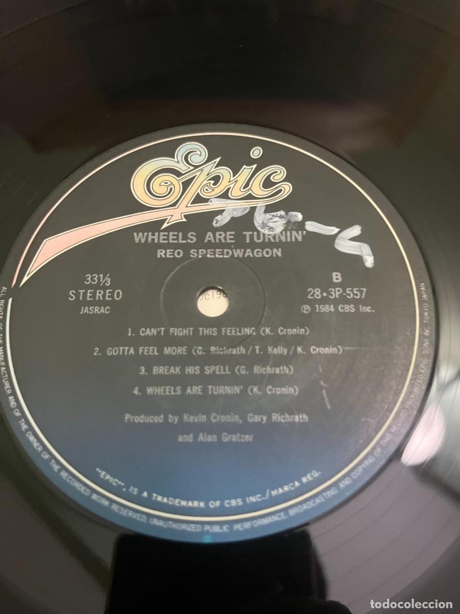 Discos de vinilo: REO Speedwagon Wheels Are Turnin - Foto 6