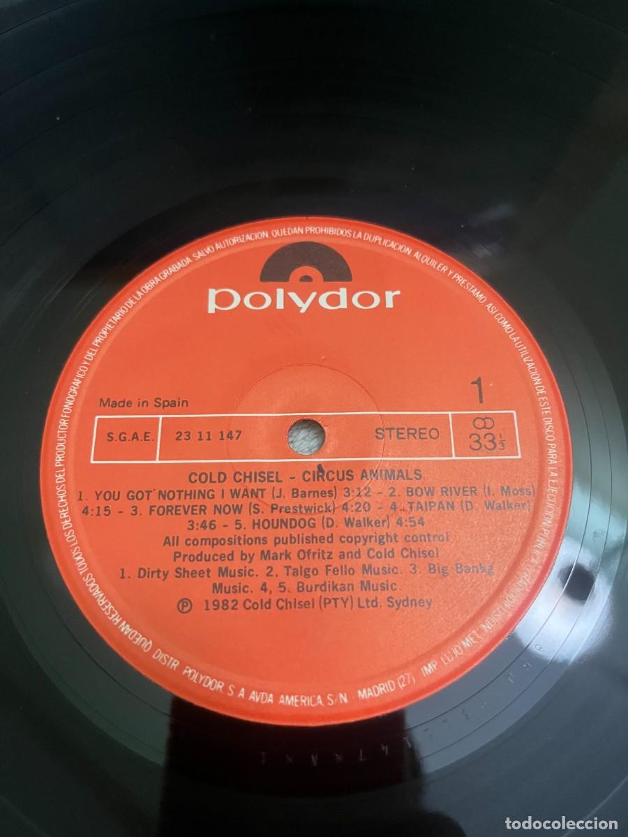 Discos de vinilo: Cold Chisel Circus Animals - Foto 4