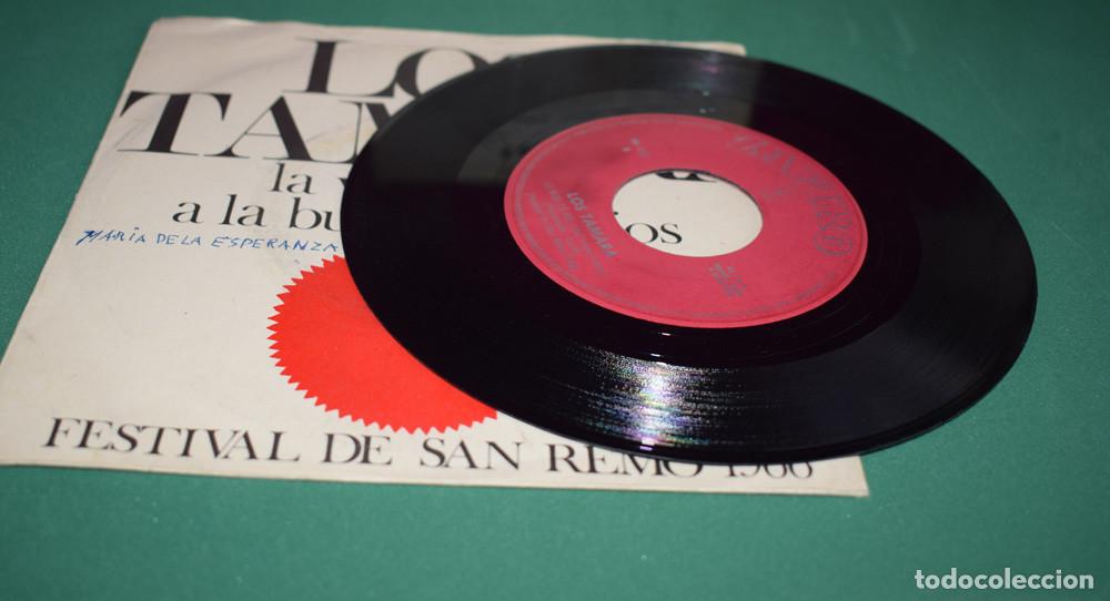 Discos de vinilo: LOS TAMARA - LA VIDA ES ASI - SINGLE - Foto 2