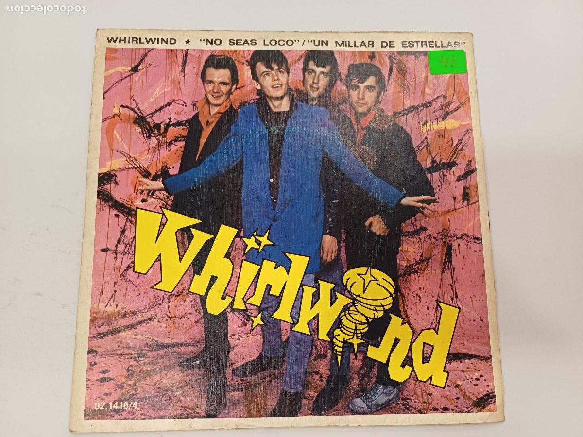 Discos de vinilo: WHIRLWIND/NO SEAS LOCO/SINGLE. - Foto 1