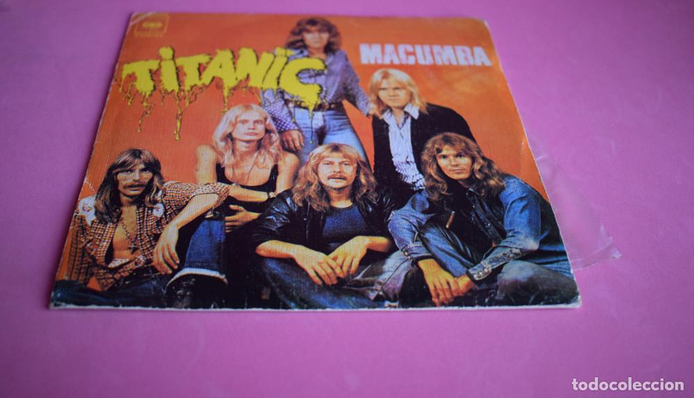 Discos de vinilo: TITANIC - MACUMBA - SINGLE DE 1974 - Foto 1
