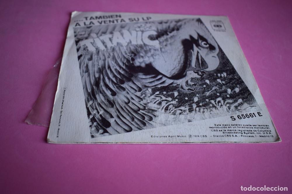 Discos de vinilo: TITANIC - MACUMBA - SINGLE DE 1974 - Foto 3