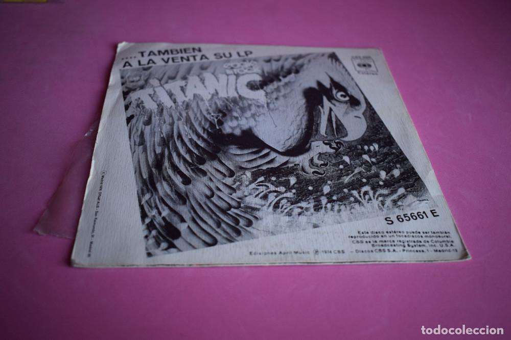 Discos de vinilo: TITANIC - MACUMBA - SINGLE DE 1974 - Foto 4