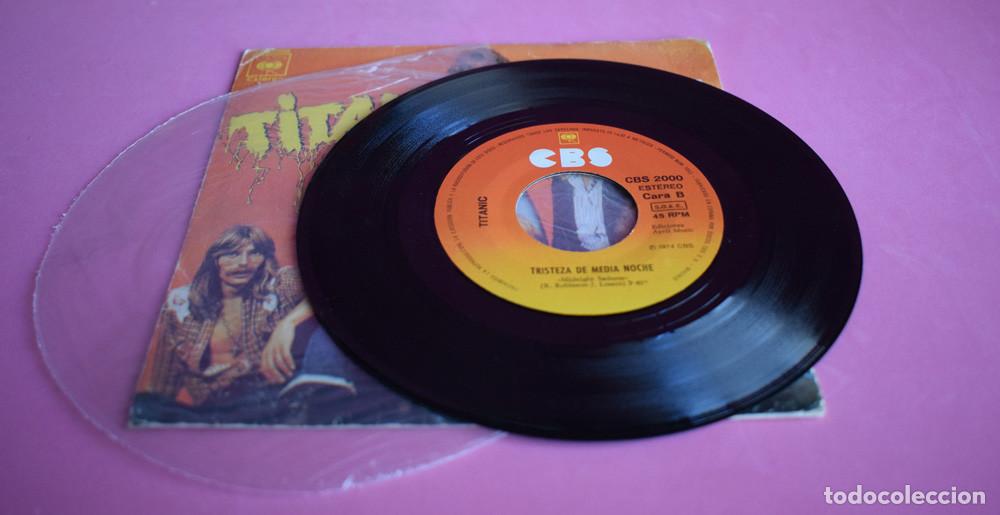 Discos de vinilo: TITANIC - MACUMBA - SINGLE DE 1974 - Foto 6