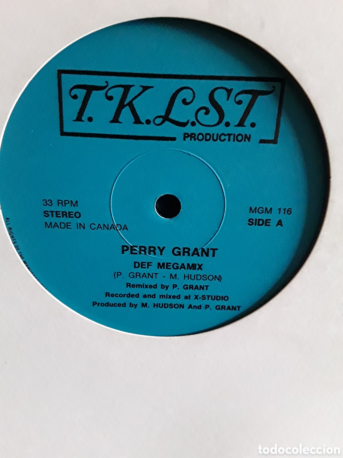 Discos de vinilo: Perry Grant &lrm;&ndash; Def Megamix - Foto 1