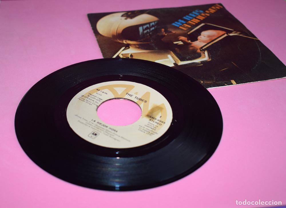 Discos de vinilo: THE TUBES - LA MEJOR HORA - SINGLE ESPA&Ntilde;OL - Foto 6