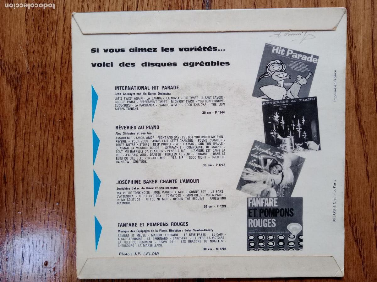 Discos de vinilo: Les Platters - september in the rain + 7 - Foto 2
