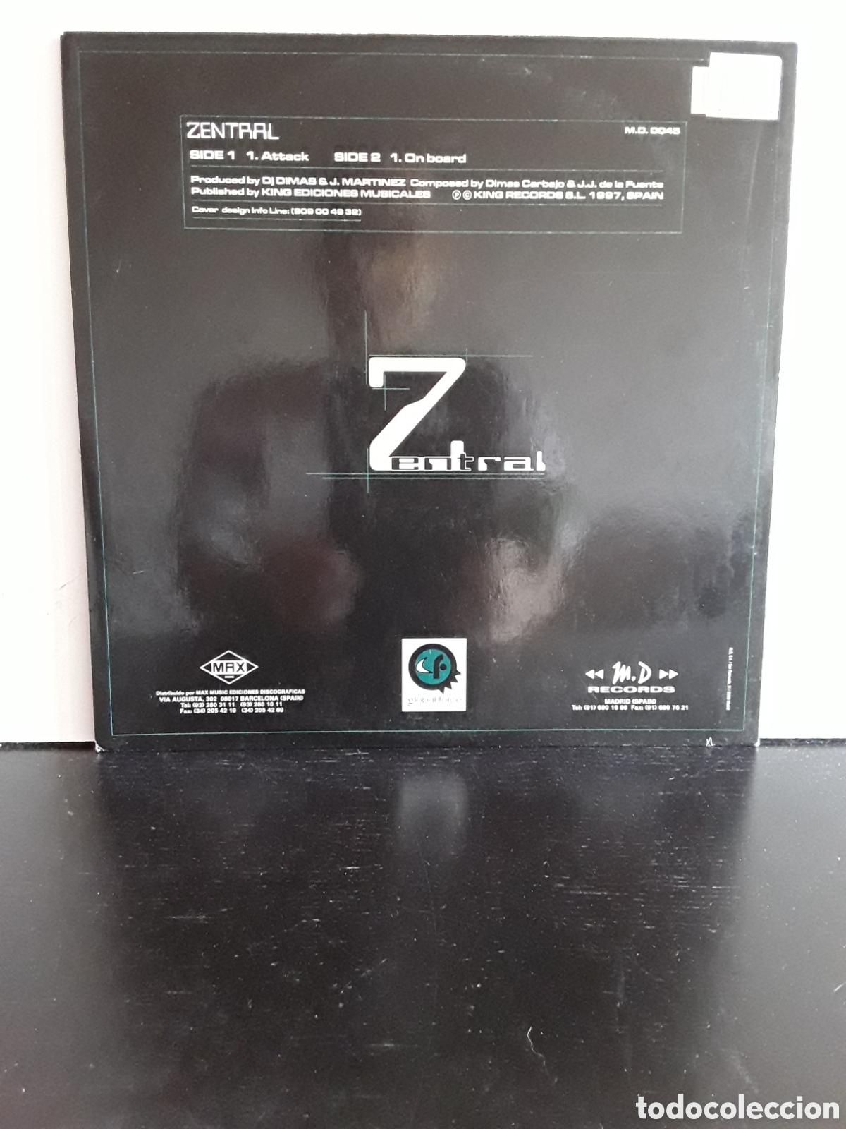 Discos de vinilo: Zentral &lrm;&ndash; Attack TRANCE - Foto 2