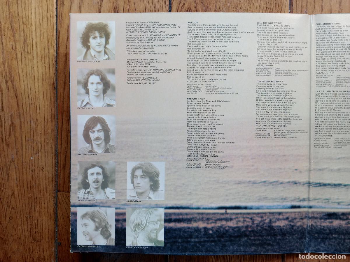 Discos de vinilo: Bonneville - here & dare - Foto 2