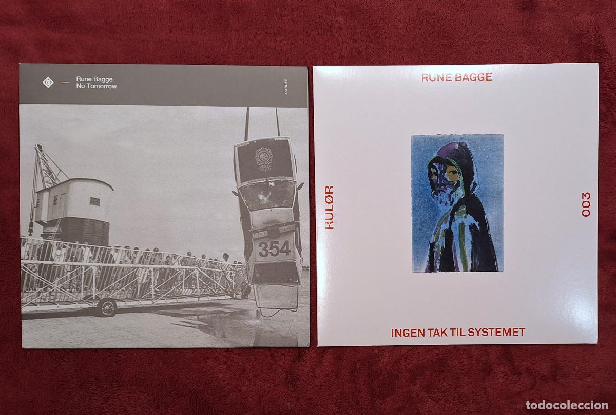 Discos de vinilo: Lote de 2 discos de vinilo de Rune Bagge [Techno] - Foto 1