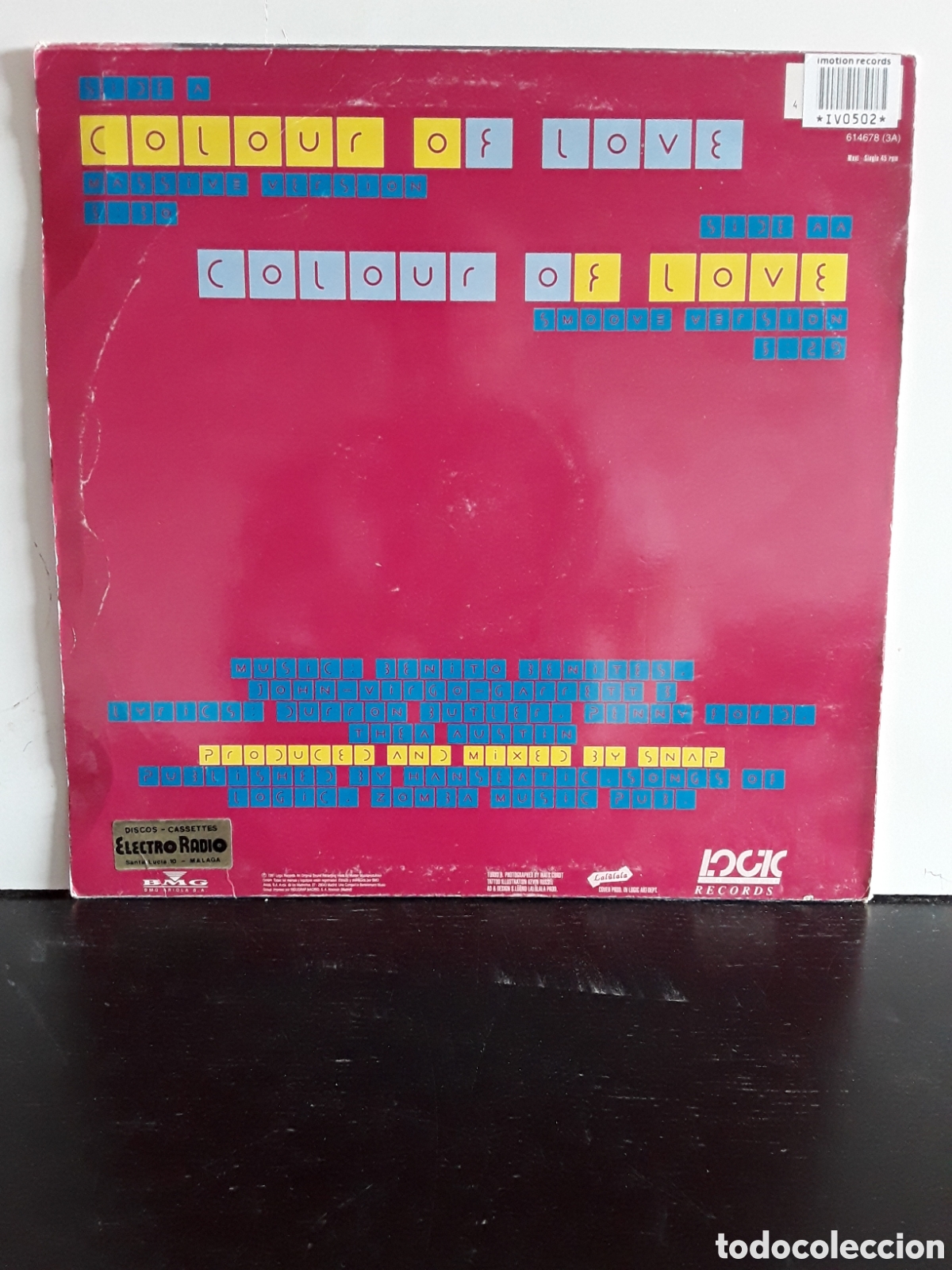 Discos de vinilo: Snap! &lrm;&ndash; Colour Of Love - Foto 2