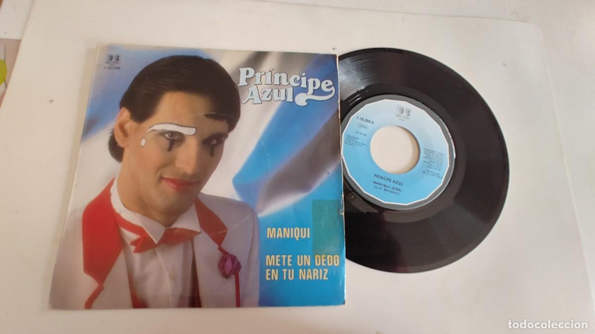 Discos de vinilo: PRINCIPE AZUL-SINGLE MANIQUI - Foto 1