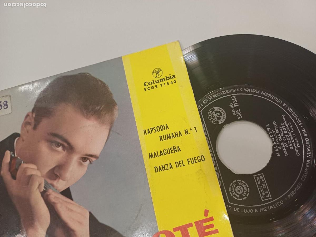 Discos de vinilo: RAMON BOTE/RAPSODIA/SINGLE. - Foto 2
