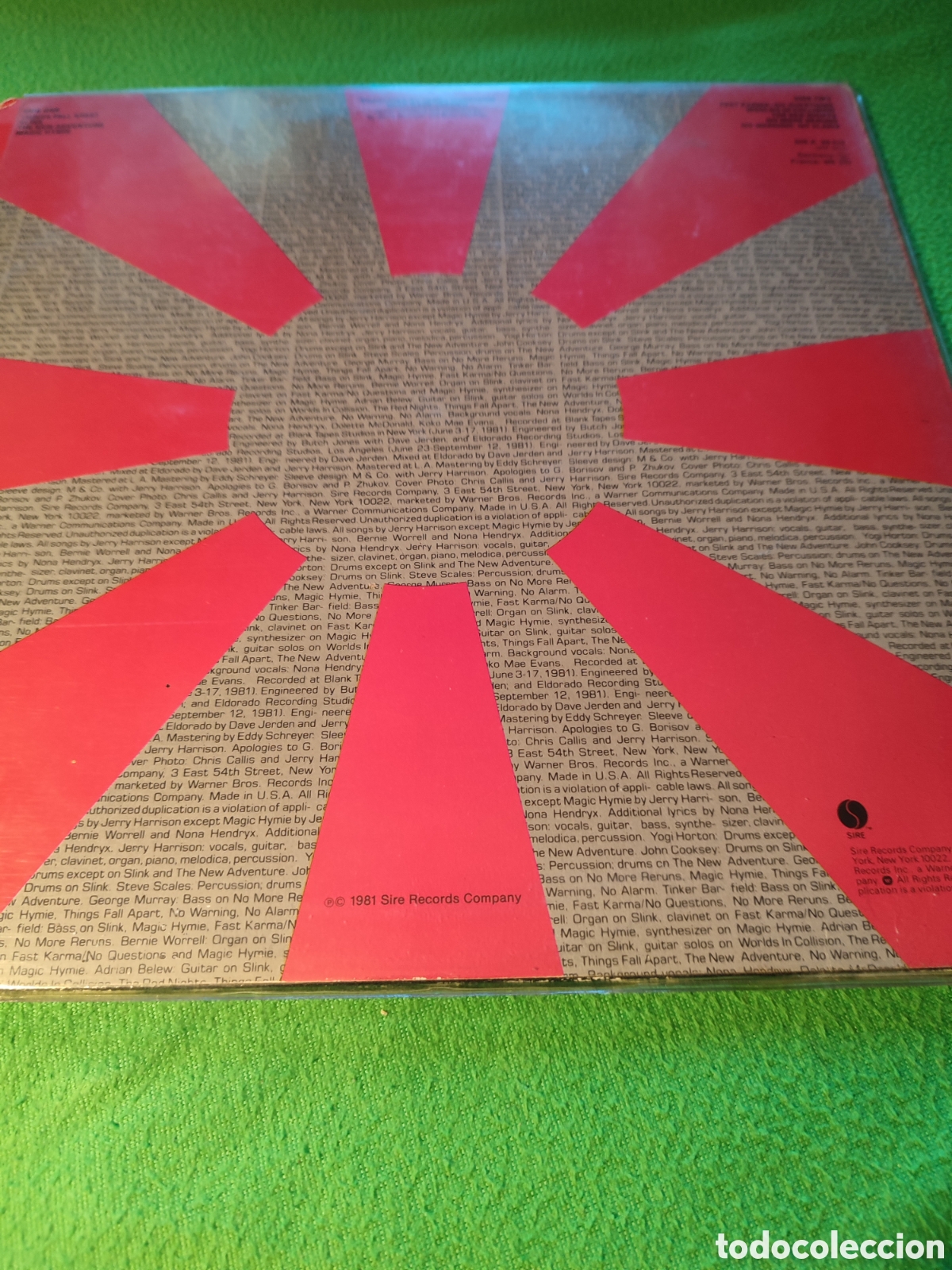 Discos de vinilo: Jerry Harrison - The red and The black - Foto 4