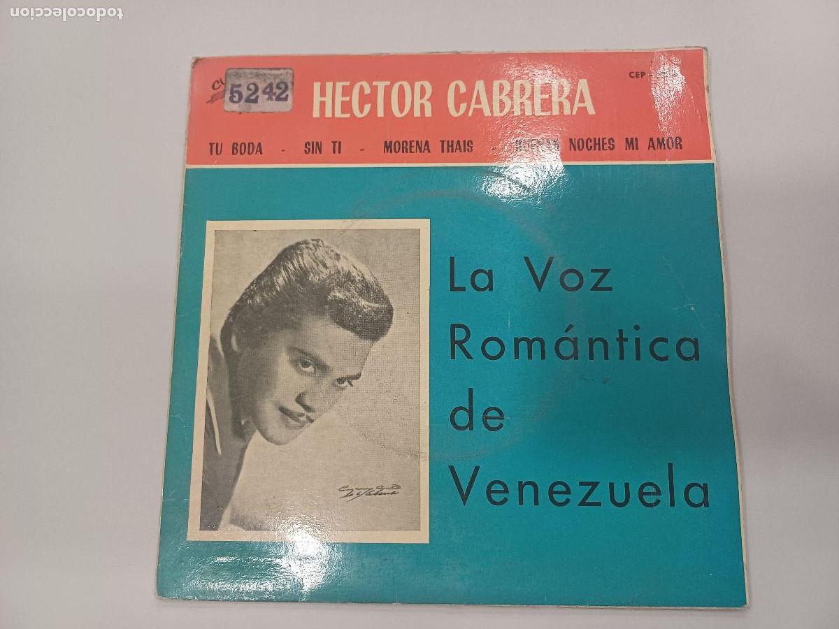 Discos de vinilo: HECTOR CABRERA/MORENA THAIS/SINGLE. - Foto 1