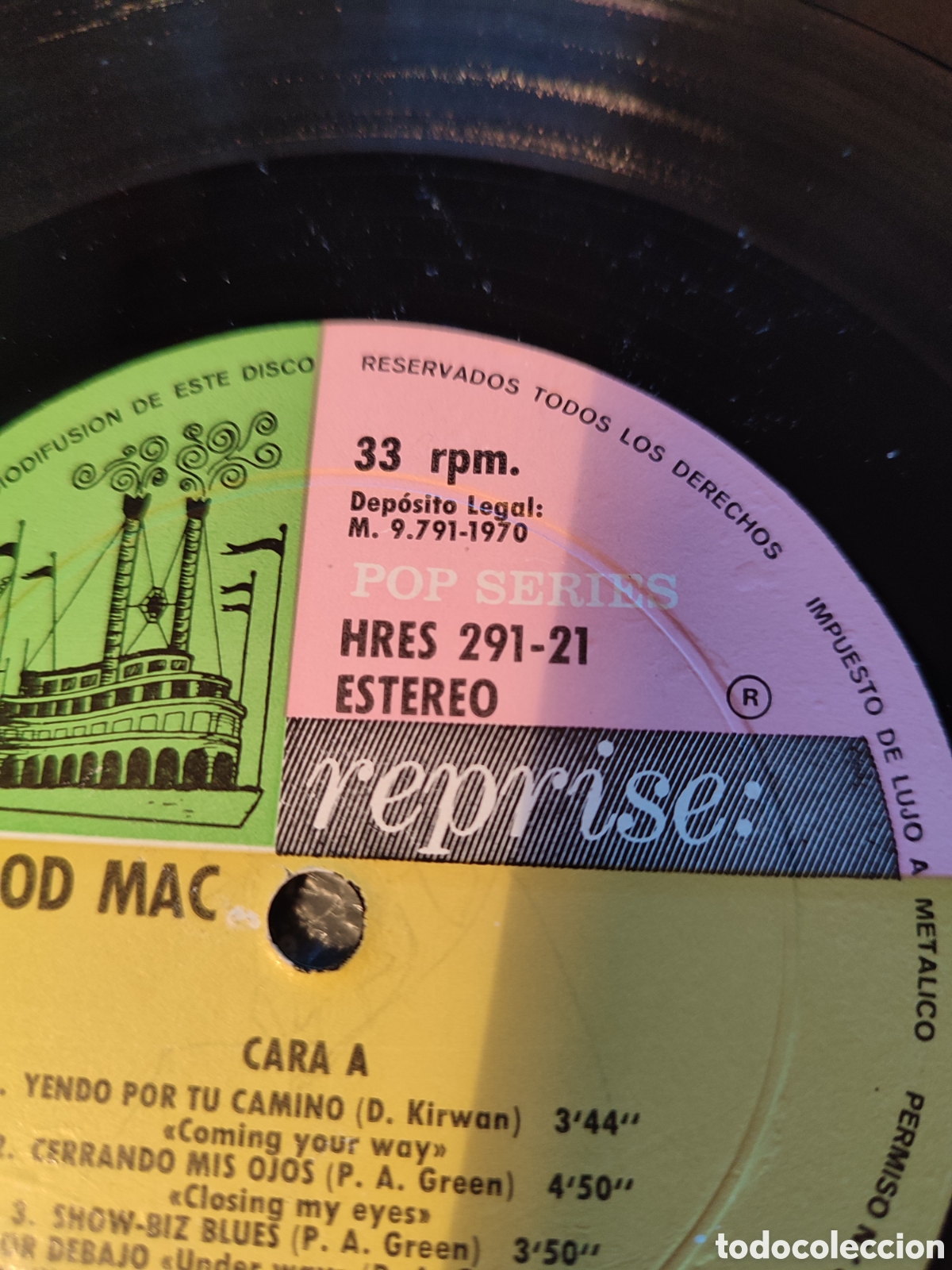 Discos de vinilo: Fleetwood Mac - Then play on - Foto 4