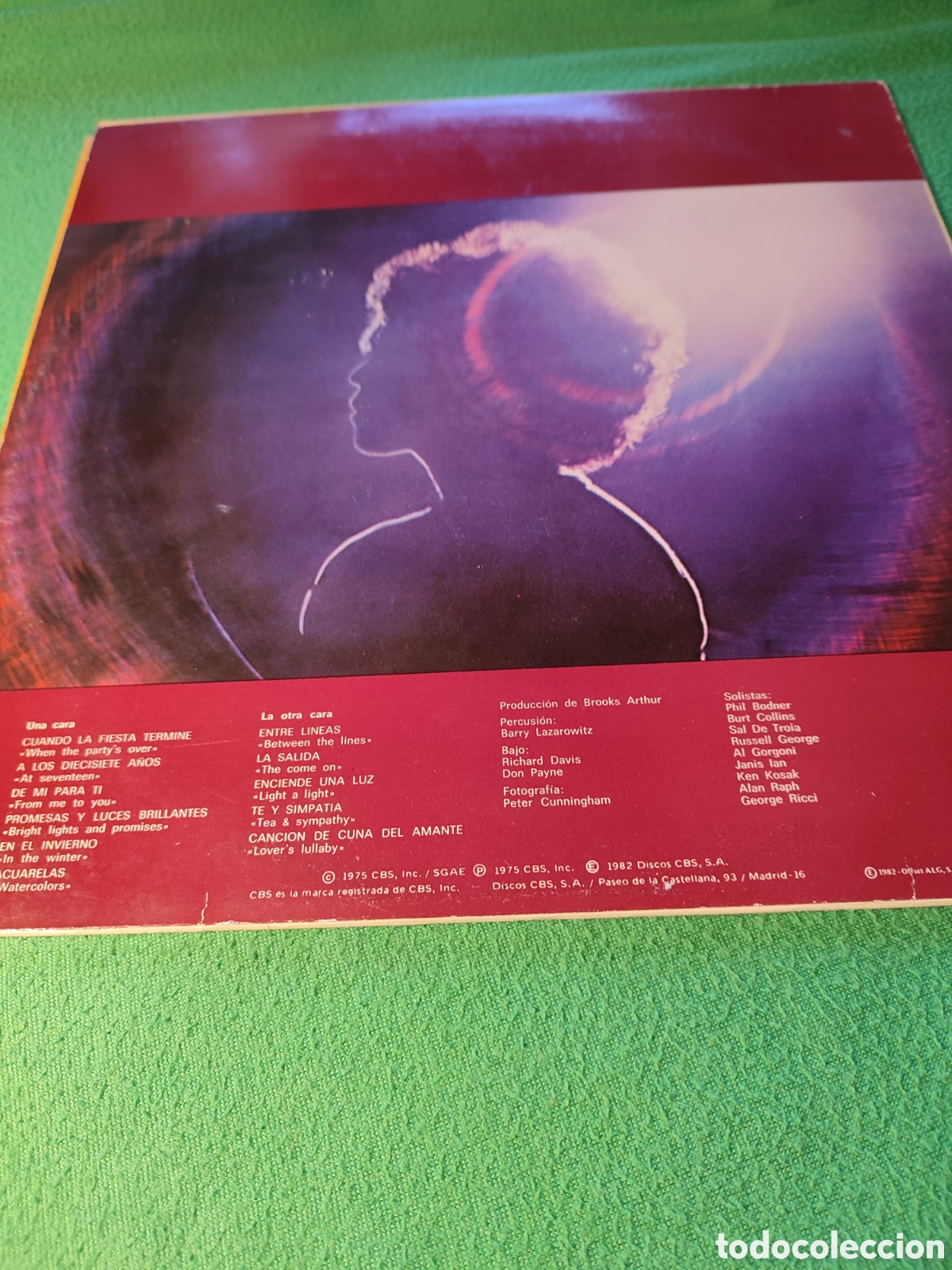 Discos de vinilo: Janis Ian - Between the lines vinilo Lp - Foto 4