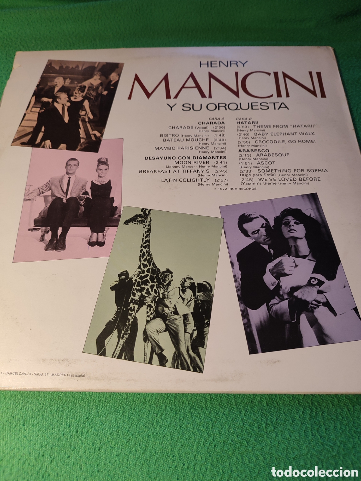 Discos de vinilo: Henry Mancini - La M&uacute;sica en el cine - Foto 2