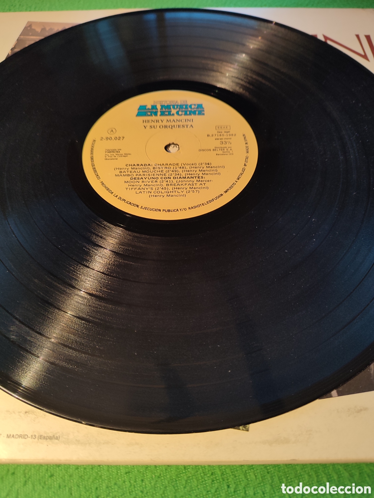 Discos de vinilo: Henry Mancini - La M&uacute;sica en el cine - Foto 3