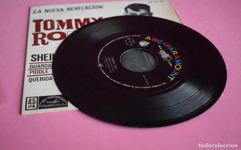 Discos de vinilo: Tommy Roe &ndash; Sheila + 3 - EP 1962 - Foto 4