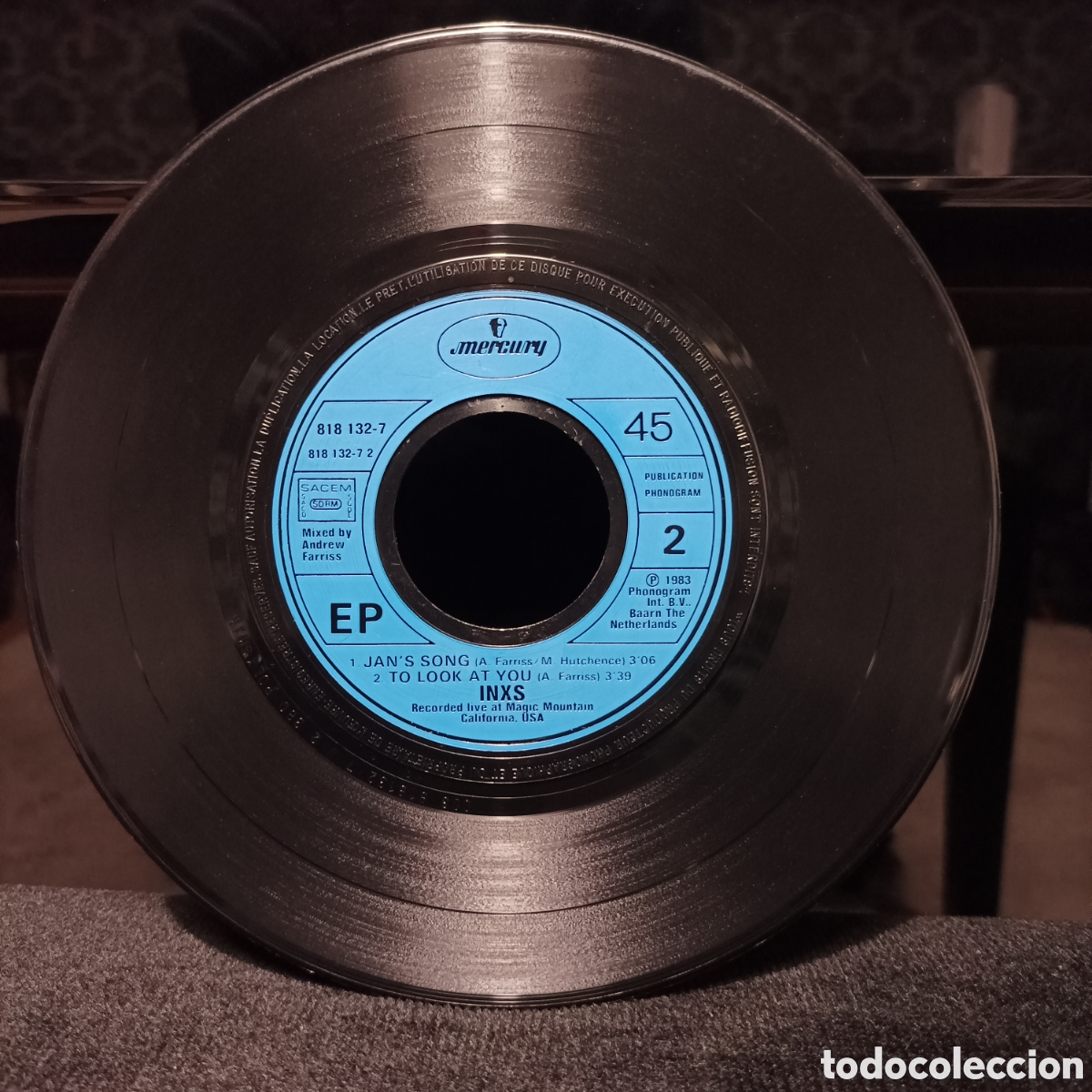 Discos de vinilo: INXS - Original Sin 1983 Francia - Foto 3