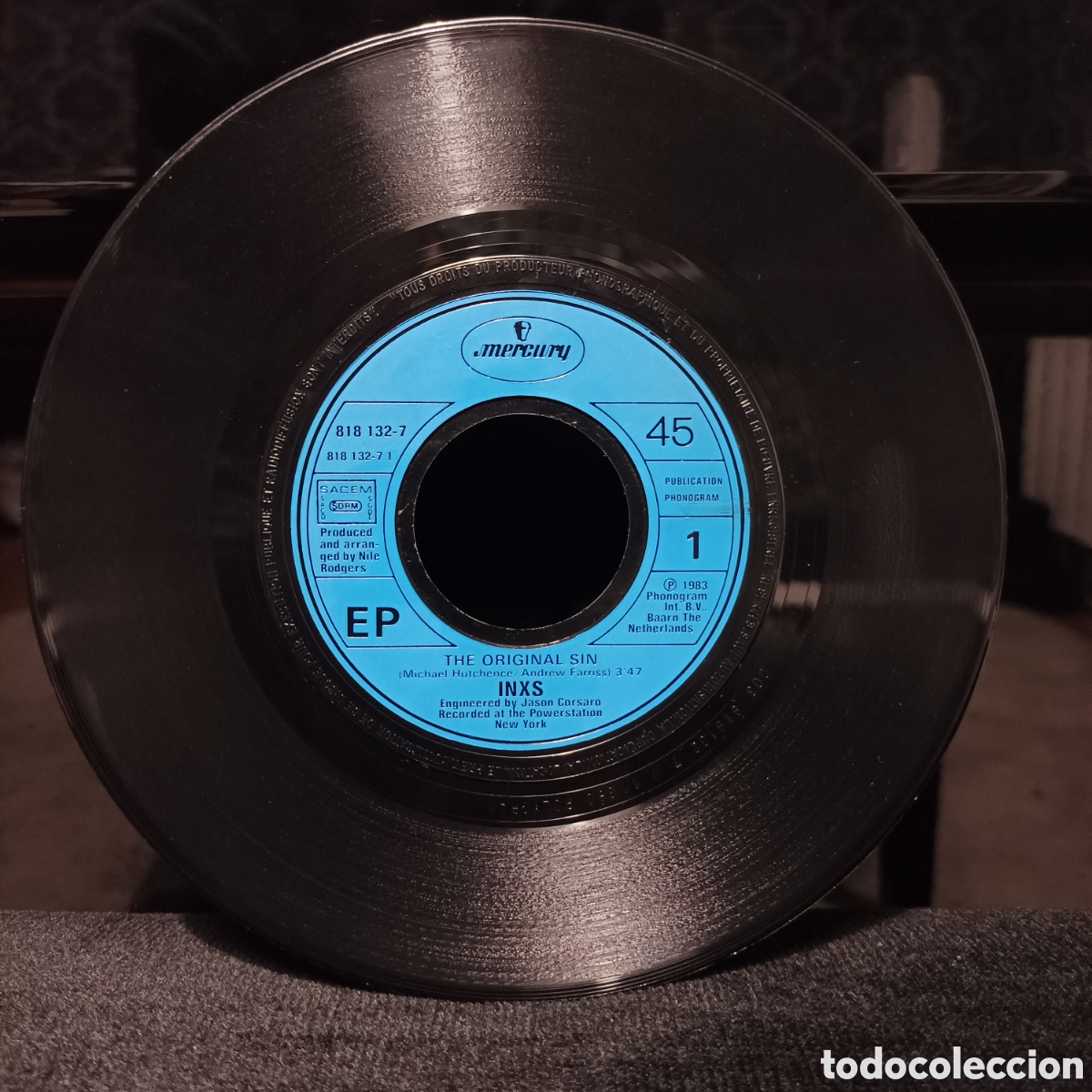 Discos de vinilo: INXS - Original Sin 1983 Francia - Foto 4