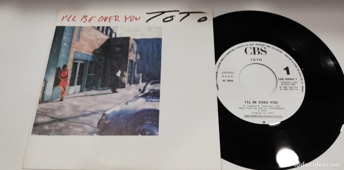 Disques de vinyle: SCO33-Toto - I'll Be Over You (7&rdquo;, S/Sided, Single, Promo)