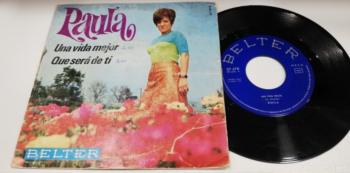 Disques de vinyle: SCO33-Paula Ribas - Una Vida Mejor / Que Sera De Ti (7&rdquo;)