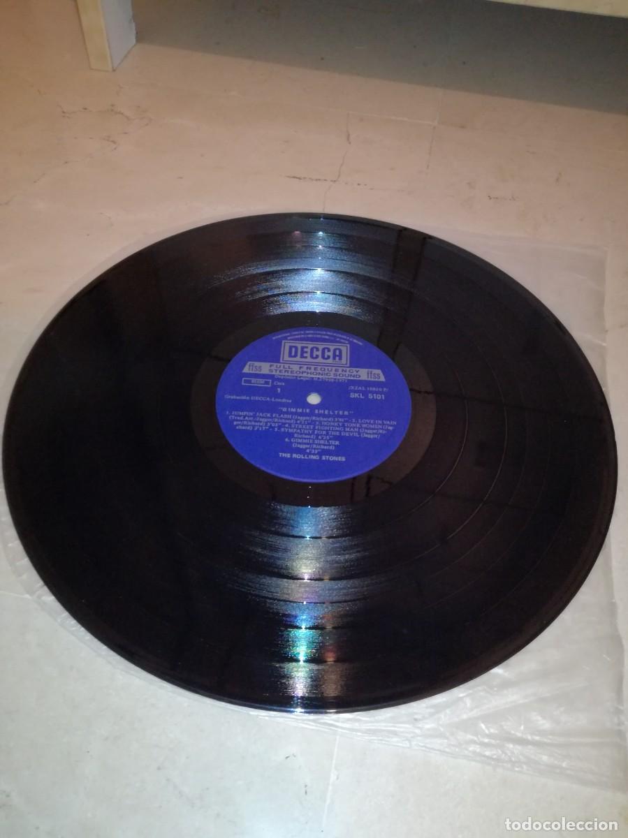 Discos de vinilo: VINILO THE ROLLING STONES-GIMMIE SHELTER-EDICI&Oacute;N ESPA&Ntilde;OLA