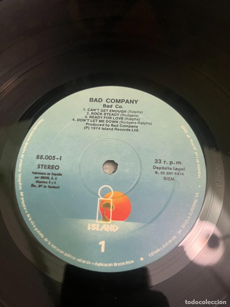 Discos de vinilo: Bad Co &lrm;&ndash; Bad Company - Foto 4