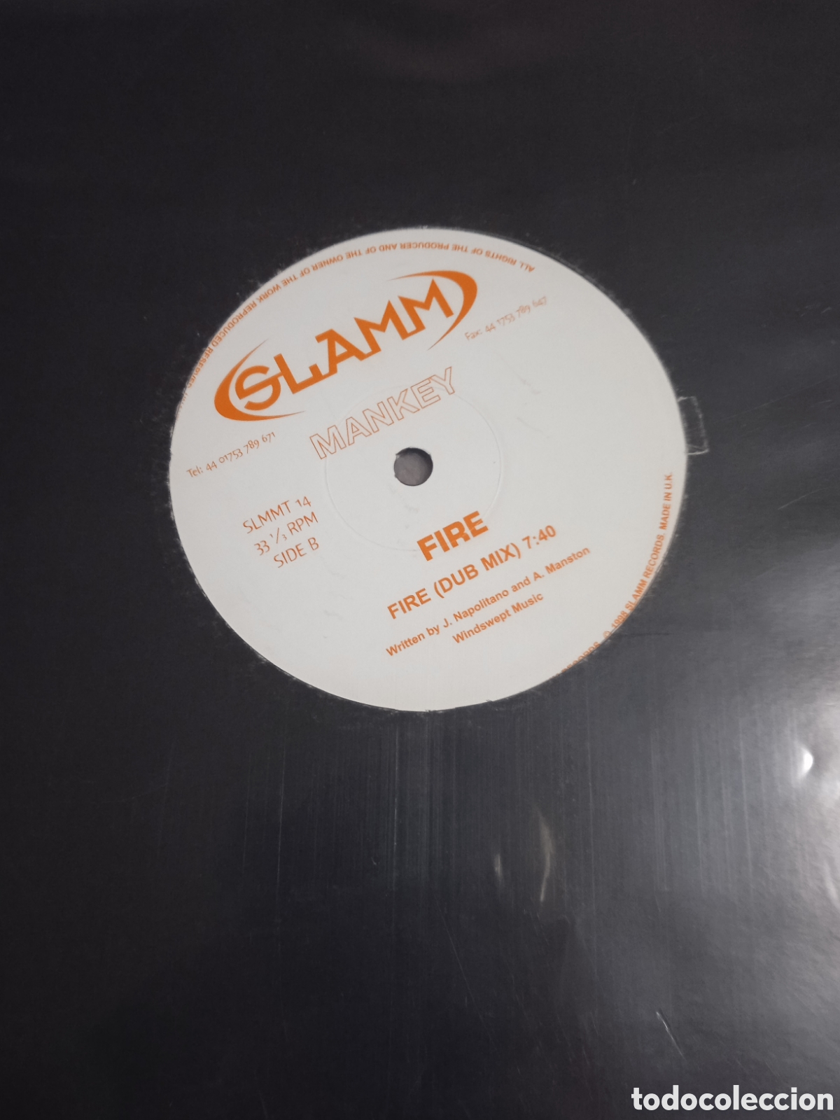Discos de vinilo: Mankey - fire - slamm - Foto 2
